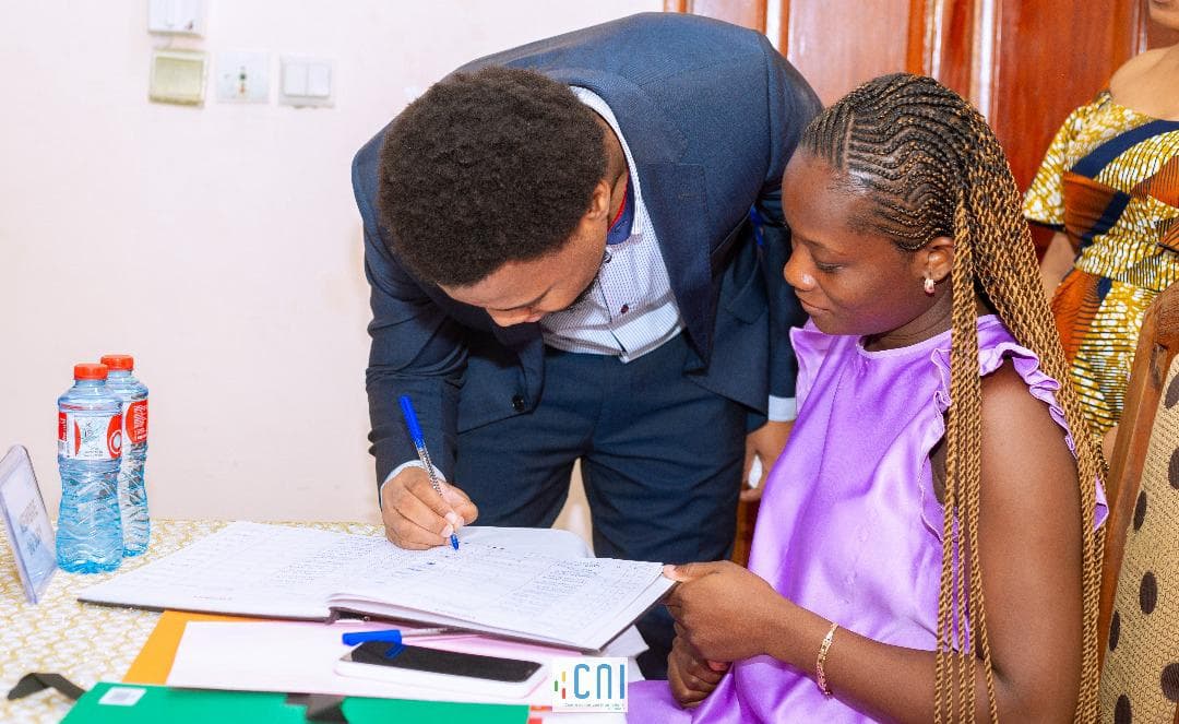 Etudiants du CNIB en formation